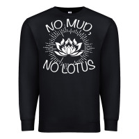 Black funny buddhist Premium Sweatshirt - artisFamous