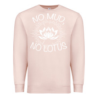 Pale Pink funny buddhist Premium Sweatshirt - artisFamous