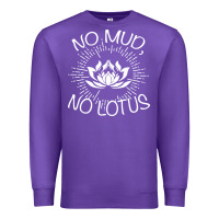 Purple funny buddhist Premium Sweatshirt - artisFamous
