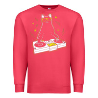 Cardinal cat dj Premium Sweatshirt - artisFamous