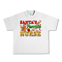 Lunar Rock Santa's Favorite Nurse Urban Heavy Tee - FaDigitalArtStudio