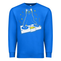 True Royal cat dj Premium Sweatshirt - artisFamous