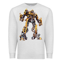 Oatmeal Heather transformers Premium Sweatshirt - artisFamous