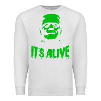 Oatmeal Heather frankenstein Premium Sweatshirt - artisFamous