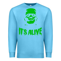 Ocean Blue frankenstein Premium Sweatshirt - artisFamous