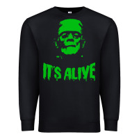 Black frankenstein Premium Sweatshirt - artisFamous