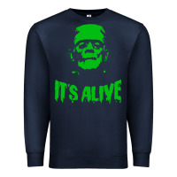 Navy frankenstein Premium Sweatshirt - artisFamous