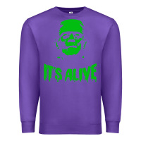 Purple frankenstein Premium Sweatshirt - artisFamous
