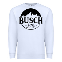 White busch latte Premium Sweatshirt - artisFamous