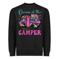 Black queen of the camper Heavyweight Sweatshirt - JahusDesignShop