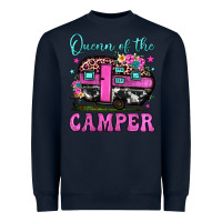 Navy queen of the camper Heavyweight Sweatshirt - JahusDesignShop