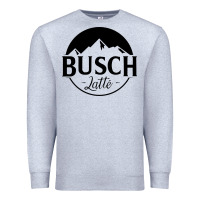 Heather Grey busch latte Premium Sweatshirt - artisFamous
