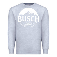 Heather Grey busch latte Premium Sweatshirt - artisFamous