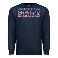Navy blue mountain state Premium Sweatshirt - artisFamous