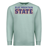 Seafoam blue mountain state Premium Sweatshirt - artisFamous