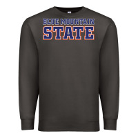Smoke blue mountain state Premium Sweatshirt - artisFamous