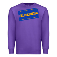 Purple blockbuster ticket Premium Sweatshirt - artisFamous