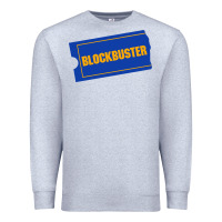 Heather Grey blockbuster ticket Premium Sweatshirt - artisFamous