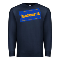Navy blockbuster ticket Premium Sweatshirt - artisFamous