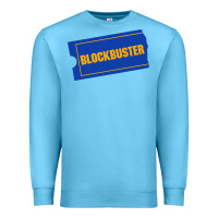 Ocean Blue blockbuster ticket Premium Sweatshirt - artisFamous