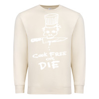 Sandshell bourdain cook free or die Premium Sweatshirt - artisFamous