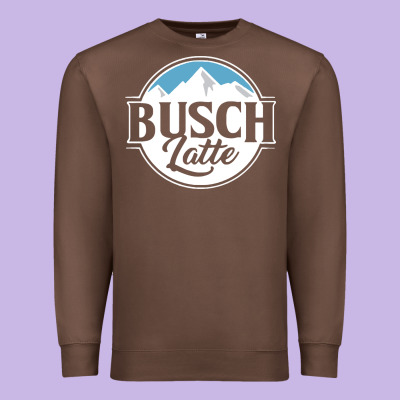 Busch Latte Premium Sweatshirt Designed By Artisfamous