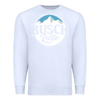 White busch latte Premium Sweatshirt - artisFamous