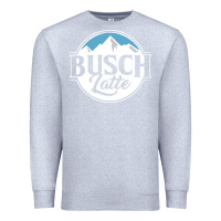 Heather Grey busch latte Premium Sweatshirt - artisFamous
