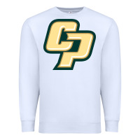 White Cal Poly CP Premium Sweatshirt - artisFamous