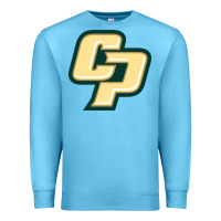 Ocean Blue Cal Poly CP Premium Sweatshirt - artisFamous