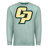 Seafoam Cal Poly CP Premium Sweatshirt - artisFamous