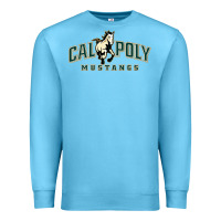 Ocean Blue cal poly mustangs Premium Sweatshirt - artisFamous