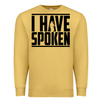Antique Gold this is the way spoken Premium Sweatshirt - artisFamous