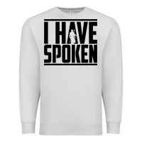 Dove Grey this is the way spoken Premium Sweatshirt - artisFamous