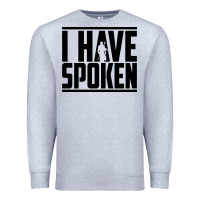 Heather Grey this is the way spoken Premium Sweatshirt - artisFamous