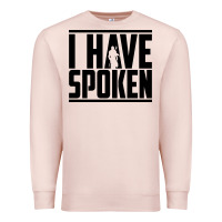 Pale Pink this is the way spoken Premium Sweatshirt - artisFamous