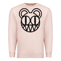 Pale Pink radioheat  png Premium Sweatshirt - artisFamous