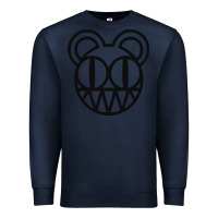 Navy radioheat  png Premium Sweatshirt - artisFamous