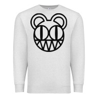 Oatmeal Heather radioheat  png Premium Sweatshirt - artisFamous