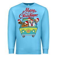 Ocean Blue Scooby Doo merry christmas Premium Sweatshirt - artisFamous