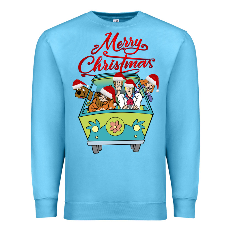 Scooby Doo Merry Christmas Premium Sweatshirt by artisFamous | Teevron