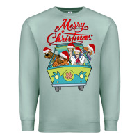 Seafoam Scooby Doo merry christmas Premium Sweatshirt - artisFamous