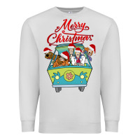 Dove Grey Scooby Doo merry christmas Premium Sweatshirt - artisFamous