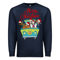 Navy Scooby Doo merry christmas Premium Sweatshirt - artisFamous