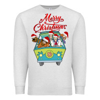 Oatmeal Heather Scooby Doo merry christmas Premium Sweatshirt - artisFamous