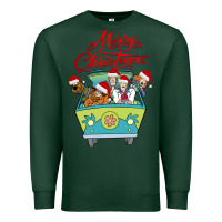 Sports Green Scooby Doo merry christmas Premium Sweatshirt - artisFamous