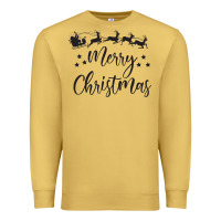 Antique Gold merry christmas Premium Sweatshirt - artisFamous