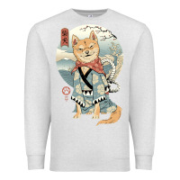 Oatmeal Heather shiba inu dog japan Premium Sweatshirt - artisFamous