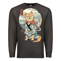 Smoke shiba inu dog japan Premium Sweatshirt - artisFamous