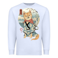 White shiba inu dog japan Premium Sweatshirt - artisFamous